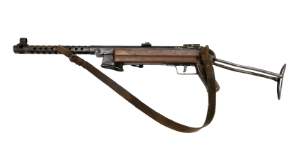 Самодельный  партизанский пистолет – пулемёт «Ураган». 