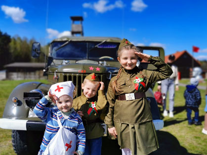 В военно-историческом комплексе «Старая граница» отпраздновали День Победы (фотоотчет)