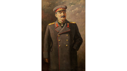 А. Д. Шибнев «Портрет И. В. Сталина», 1944 г.