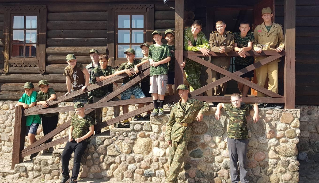Военно-патриотический лагерь на ВИК «Старая граница»