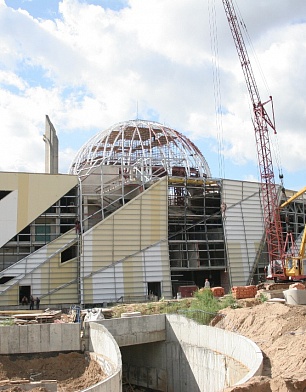 Строительство нового музея по пр. Победителей. 2012 г..jpg